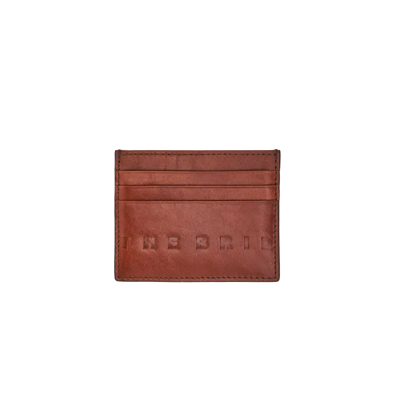 The Bridge Alberto Kreditkartenetui mit RFID-Blocker, braun