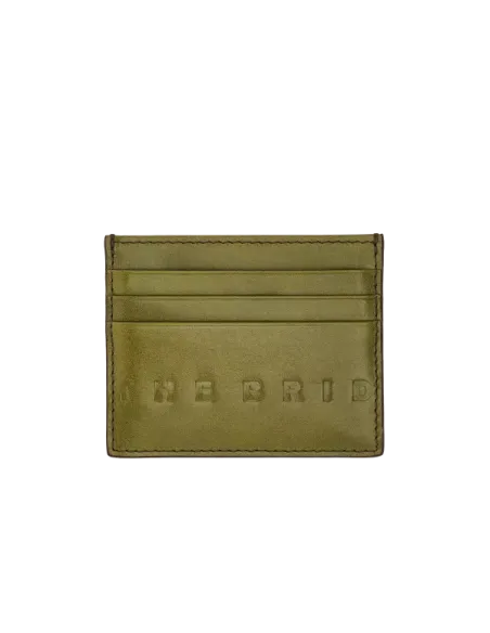The Bridge Alberto Credit card holder, green