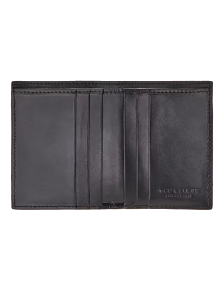 The Bridge Alberto Credit card holder with cash compartment, black