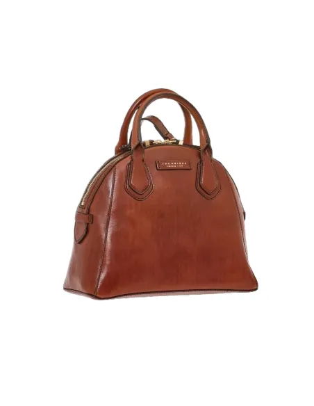 Leder-Handtasche The Bridge Costanza, braun