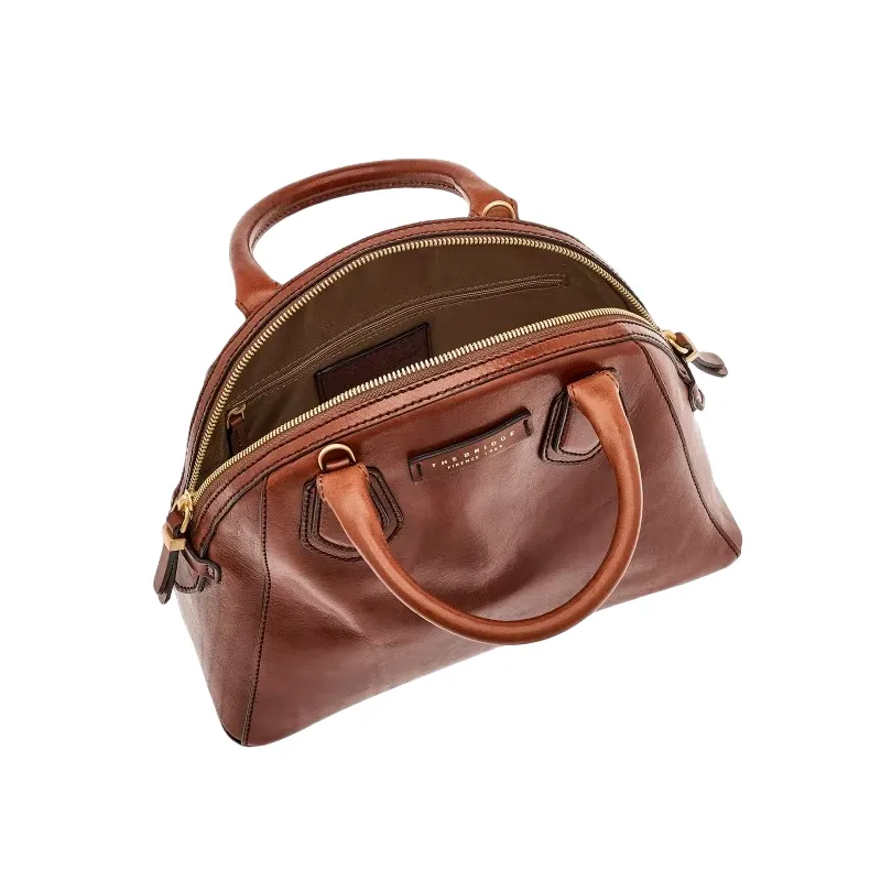 Borsa due manici The Bridge Costanza cuoio 2
