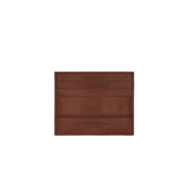 The Bridge Vespucci Pocket card holder, brown 2