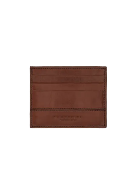 The Bridge Vespucci Pocket card holder, brown