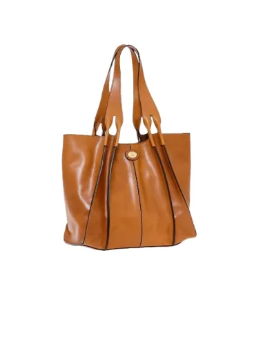 Große Leder-Einkaufstasche The Bridge...