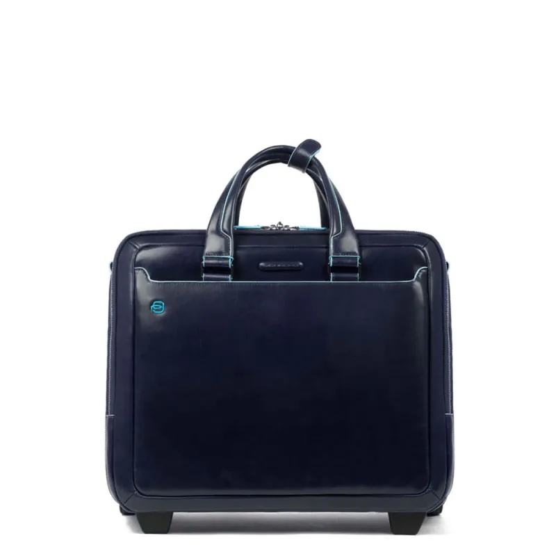 Trolley pilota con porta pc Piquadro Blue Square Blu 2