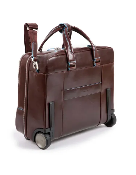 Trolley pilota con porta pc Piquadro Blue Square Blu