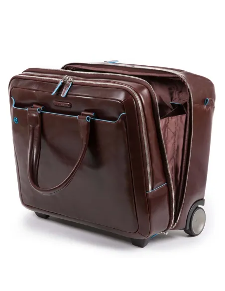 Trolley pilota con porta pc Piquadro Blue Square Blu