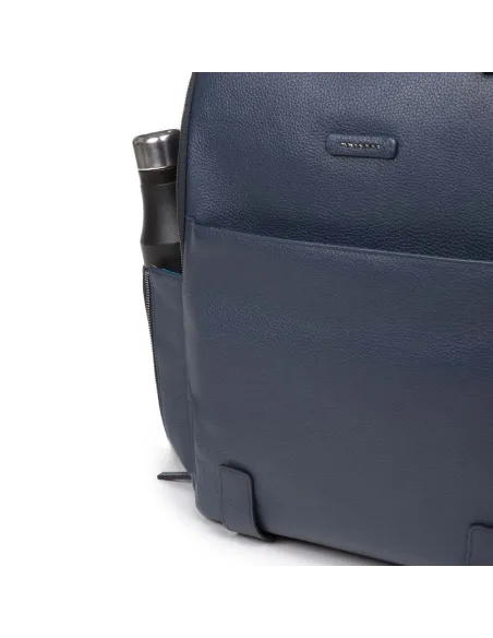 Piquadro Modus Restyling Laptoprucksack mit Diebstahlsicherung, blau
