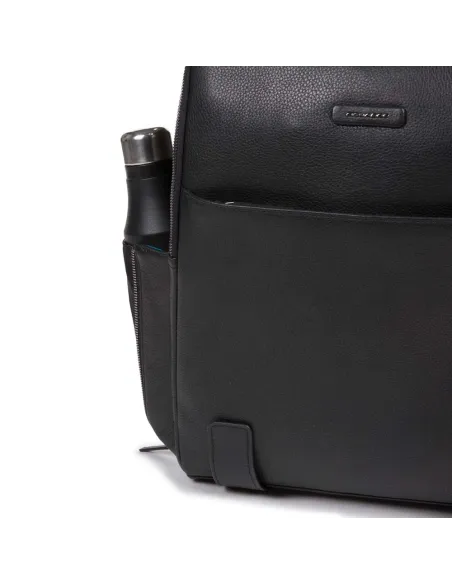 Piquadro Modus Restyling Laptoprucksack mit Diebstahlsicherung, schwarz