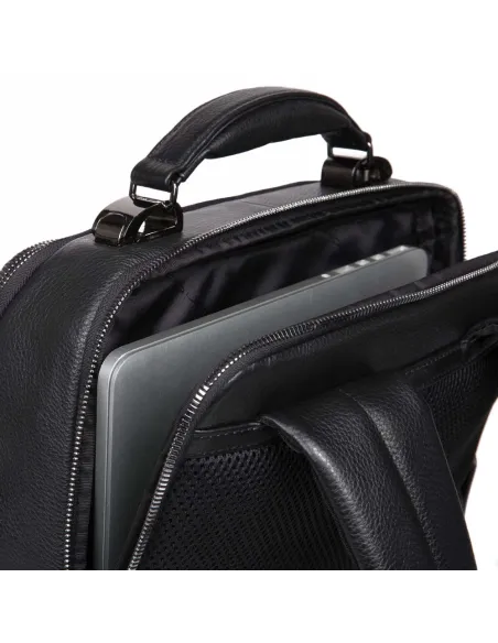 Zaino Porta computer Piquadro Modus nero con cavo anti furto