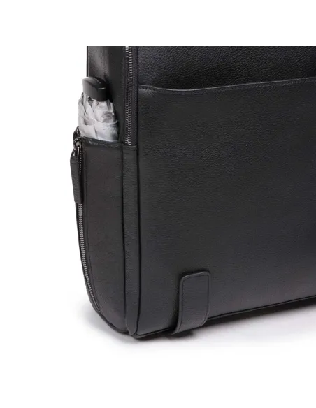 Piquadro Modus Restyling Laptoprucksack mit Diebstahlsicherung, schwarz
