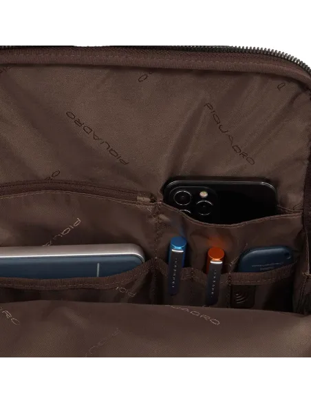 Piquadro Paavo Laptop-Rucksack mit iPad®-Fach, schwarz