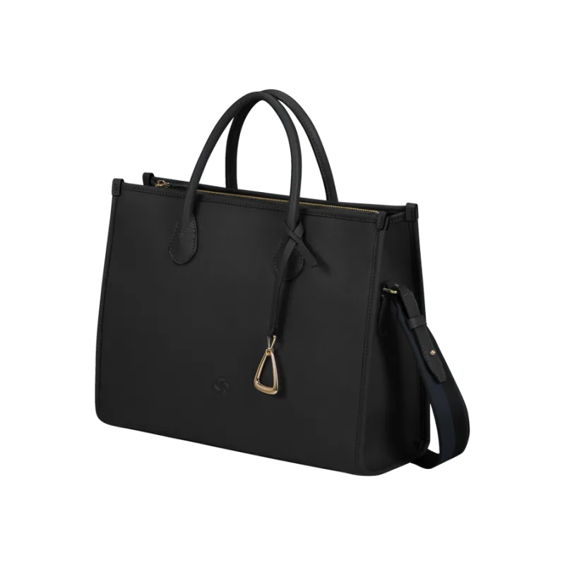 Borsa donna due manici Samsonite Neverending nera 2