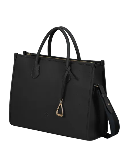 13,3"-Computertasche mit zwei Griffen für Frauen Samsonite Neverending, schwarz