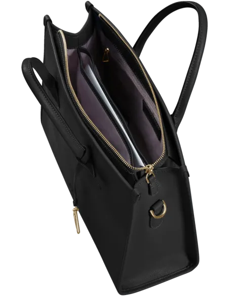 13,3"-Computertasche mit zwei Griffen für Frauen Samsonite Neverending, schwarz