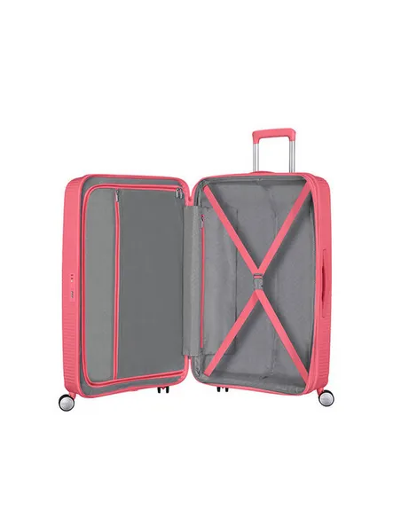 Erweiterbarer großer Trolley SoundBox Sun Kissed Coral