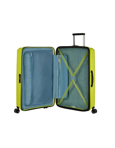 American Tourister Aereostep Großer Polypropylen-Trolley light lime