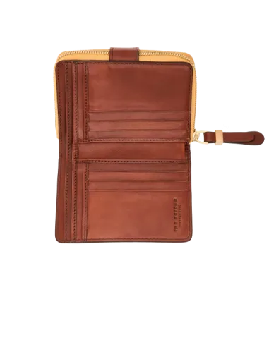 Mittlere Damengeldbörse mit Außenfach...