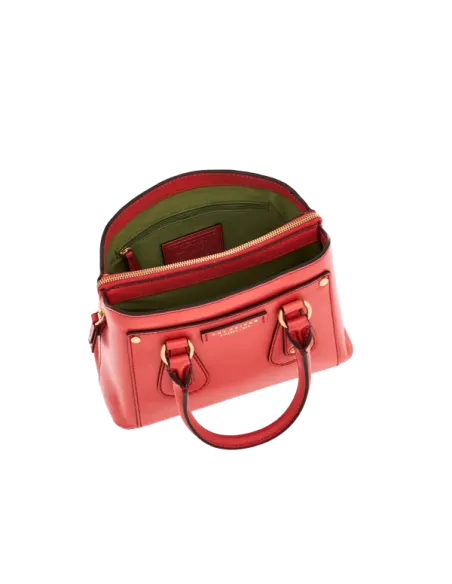 Damen Ledertasche mit drei Fächern The Bridge Cecilia