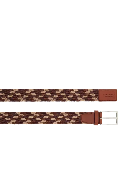 Men's woven leather belt The Bridge Brunelleschi