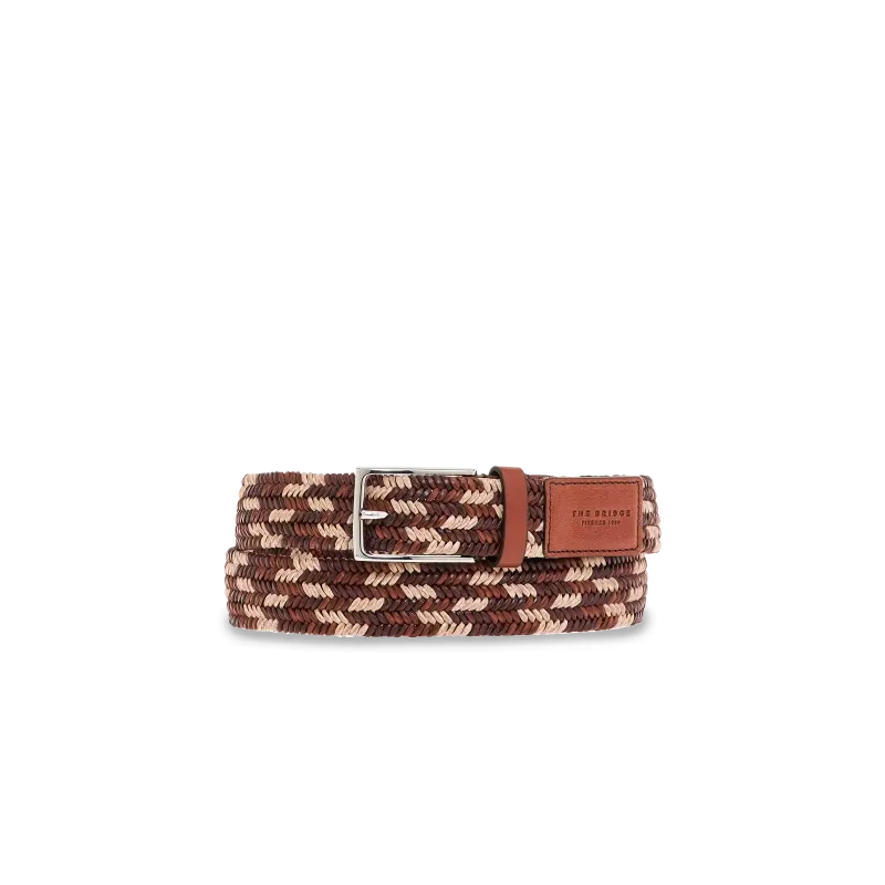 Herrengürtel aus gewebtem Leder The Bridge Brunelleschi
