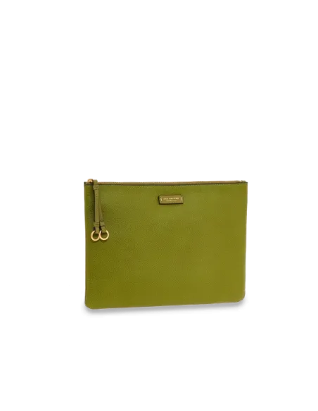 The Bridge Ipad Leder Clutch Tasche, grün