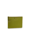 Clutch in pelle porta ipad The Bridge Carlotta verde