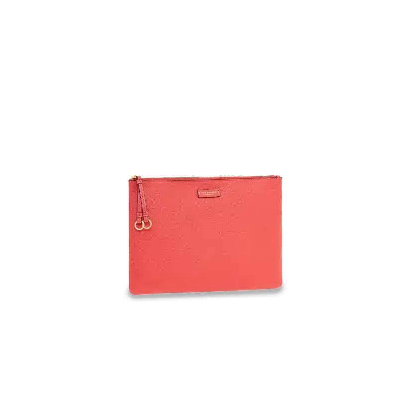 Porta Ipad in pelle The Bridge Carlotta salmone