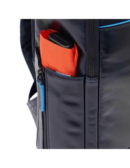 Zaino porta computer e porta iPad® con cavo antifurto Blue Square Revamp blu