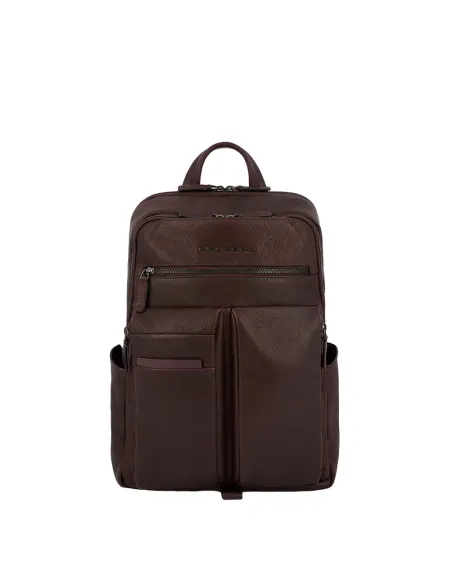 Piquadro Paavo Laptop-Rucksack mit iPad®-Fach, Dunkelbraun