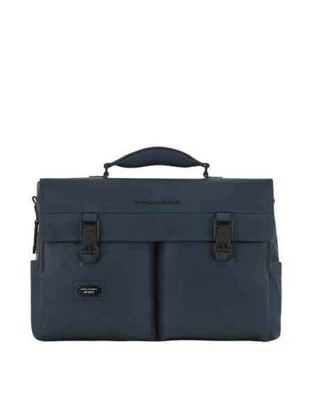 Piquadro Harper Laptop-Tasche mit iPad®Pro" 12,9 Fach, blau