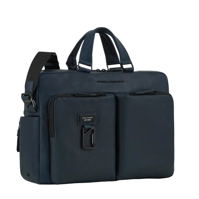 Piquadro Harper Two-handled briefcase, blue 2