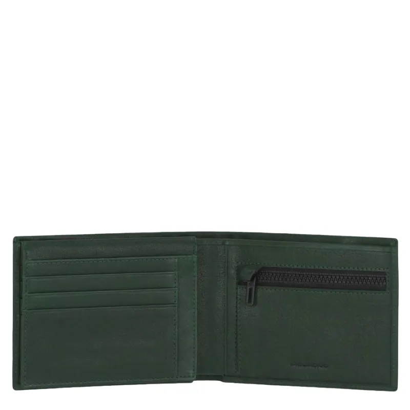 Portafogli uomo Piquadro Harper verde 2