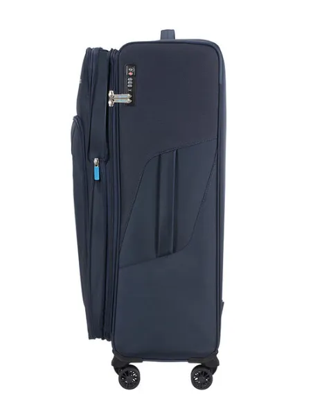 Großer Trolley American Tourister Summerfunk blau