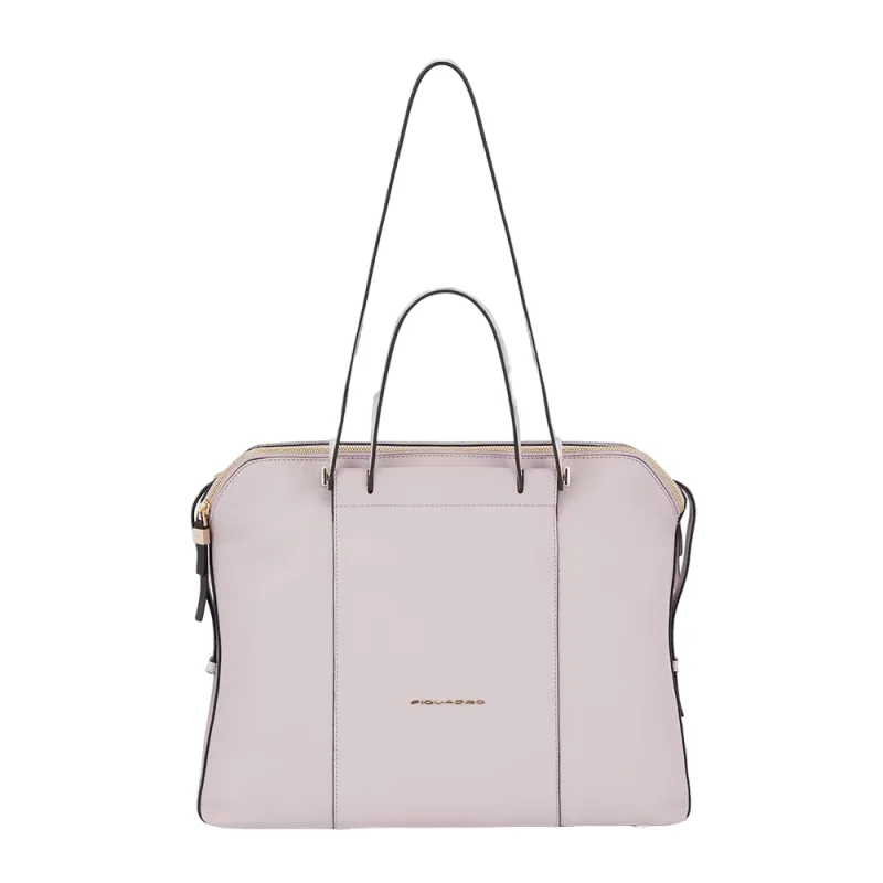 Women's computer and iPad® bag with three compartments...