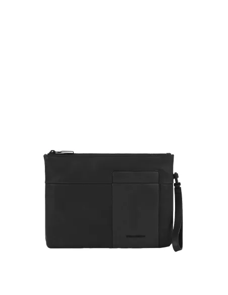 Piquadro Finn Men's clutch with iPad® compartment, black