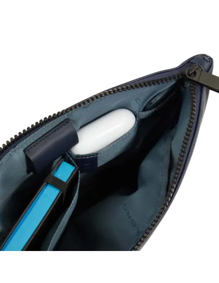 Piquadro Finn Men's clutch with iPad® compartment, black