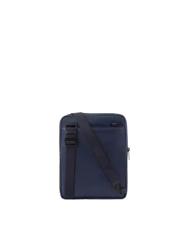 Piquadro Finn iPad® crossbody bag, blue