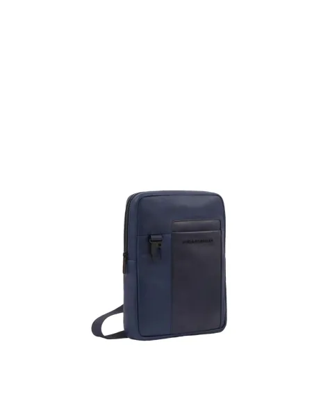 Piquadro Finn iPad® crossbody bag, black