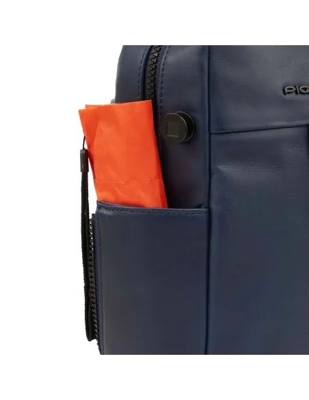 Laptop 14" briefcase with iPad® compartment Piquadro Finn, black