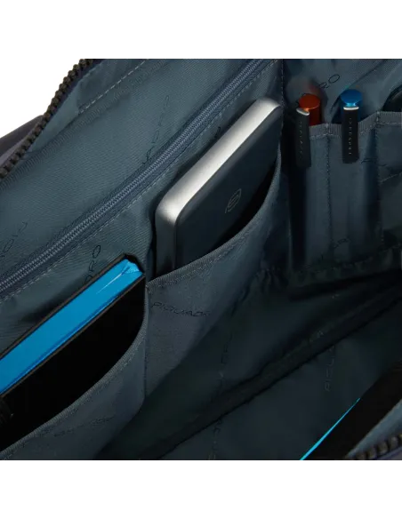 Laptoptasche 14" mit iPad®-Fach Piquadro Finn, schwarz