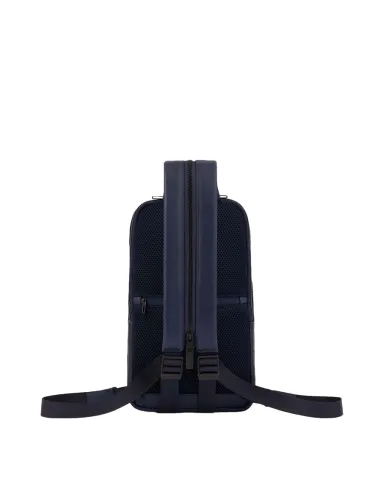 Piquadro Finn leather mono sling bag...