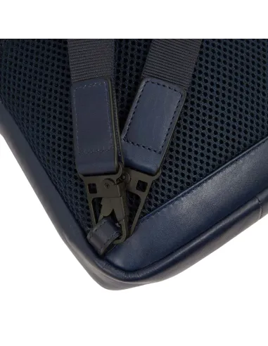 Piquadro Finn leather mono sling bag...