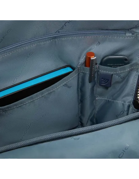 Piquadro Finn Small size laptop 13,3" backpack, black