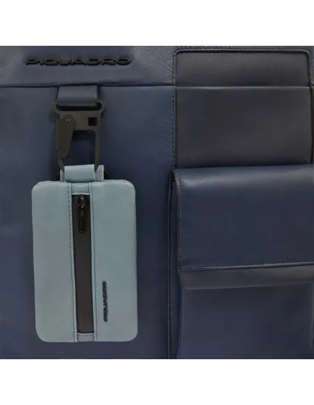 Laptop-Rucksack 13,3", Piquadro Finn, schwarz