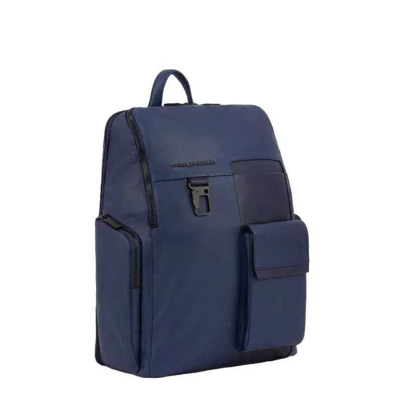 Piquadro Finn 15,6" Computer-Rucksack, blau 2