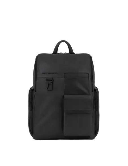Zaino porta computer fast-check Piquadro Finn, nero