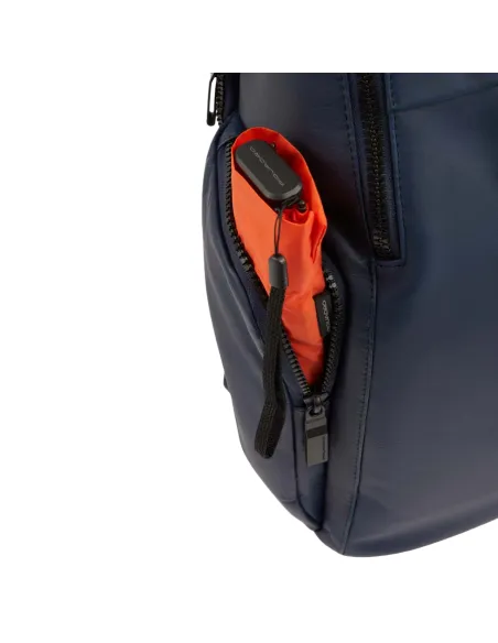 Zaino porta computer fast-check Piquadro Finn, nero