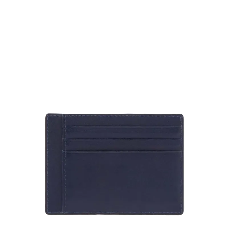 Piquadro Finn Pocket credit card pouch, blue 2