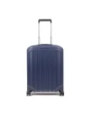Piquadro PQ-Light ultra slim hardside spinner, matt blue